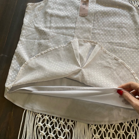NWT Ann Taylor gold polka dot blouse - Picture 6 of 7